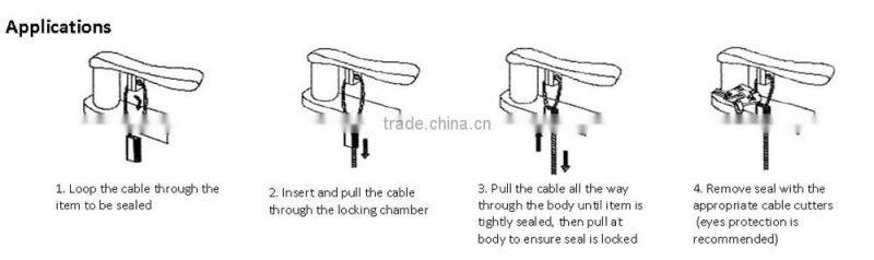 CH208 Pull Tight security sealed cables