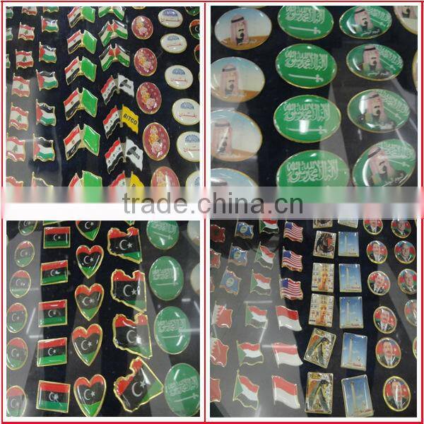 Crazy fans flag badges,country pin badge factory directly,pin badge button badge