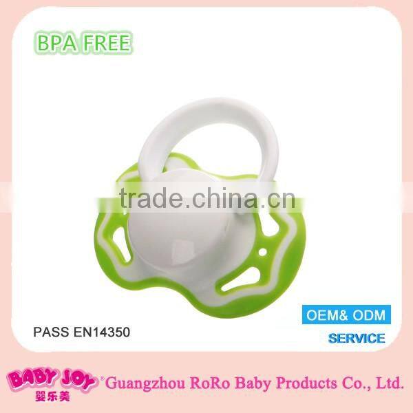 Double color plastic adult baby pacifier clip manufacturing in china