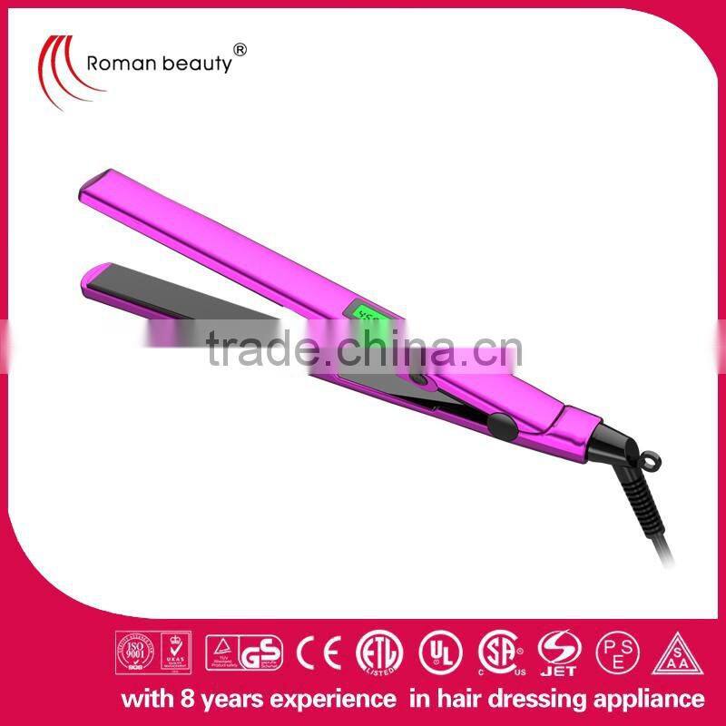 korea technology dual plates cold hair straightener flat iron RM-23
