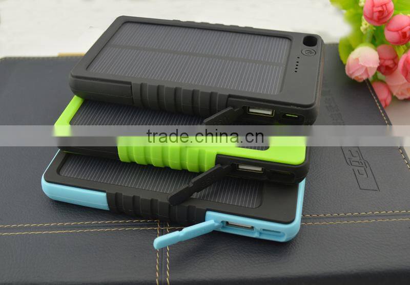 2015 new innovative high quality monocrystalline portable LED indicator slim mini portable solar panel charger