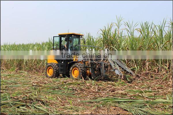 Many usage mini sugarcane machine of sugar cane harvester low price for big farm