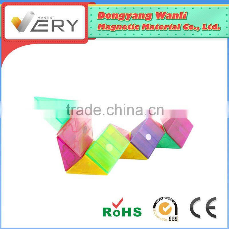 Children beyond 3 years old Pre-school Learning safe magnetic construction Puzzle Toy