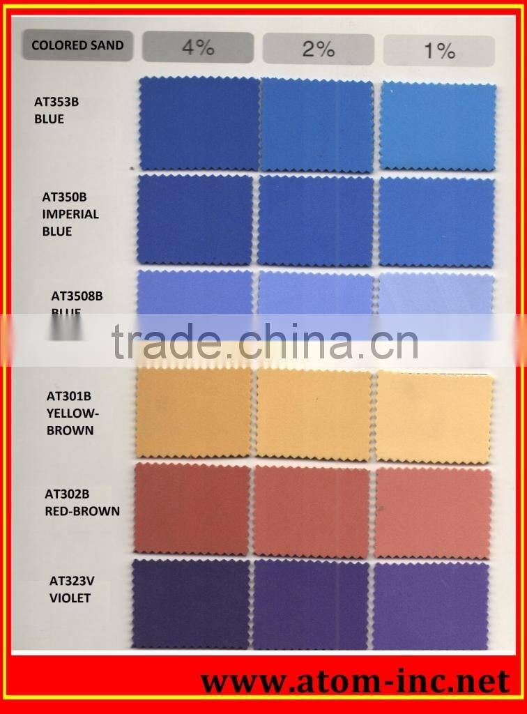 High Quality Multicolor EVA Foamed Sheet Colored Sand