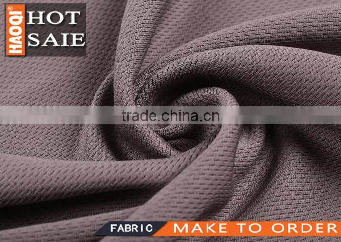 Direct Manufacturer 100%polyester fabric Knitting needle bird's-eye fabric for sportswear fabric