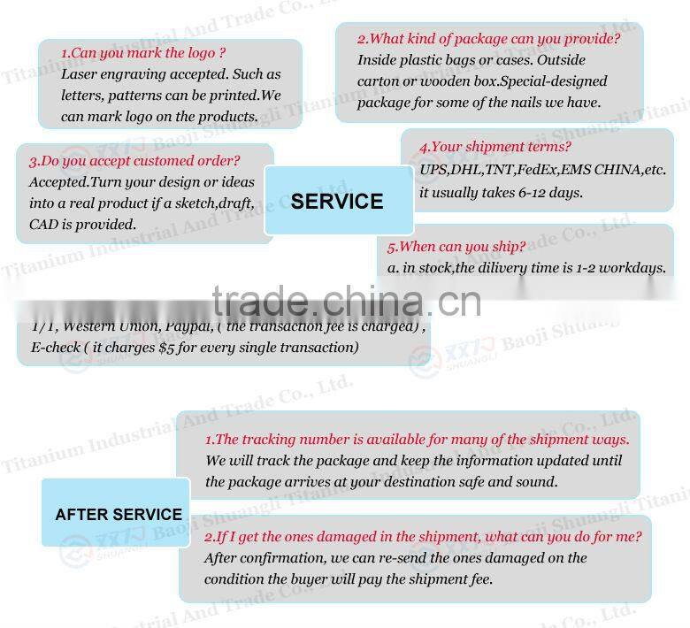 universal domeless titanium nail 14mm 18mm male female