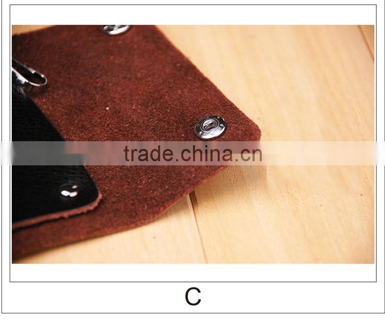 lady key pouch cow leather holder genuine leather key pouch
