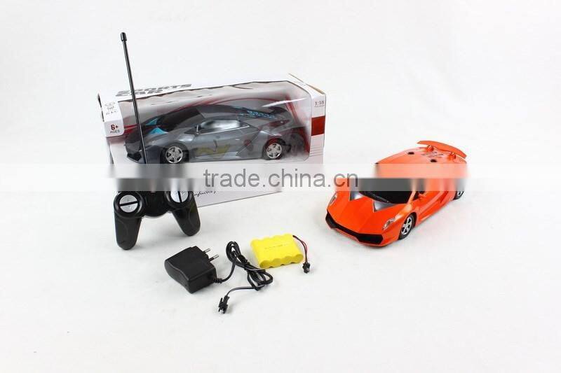New model and high quality 1:18 4ch portable simulation model mini remote control rc car toys with front LED light for sale
