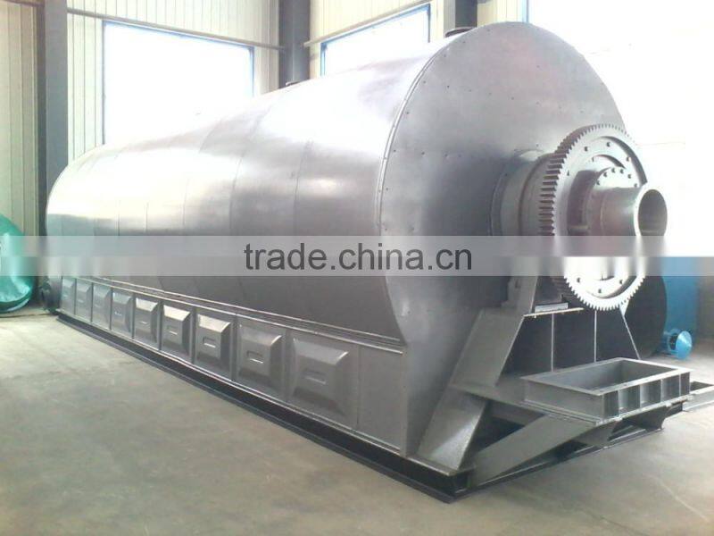 Semicontinuous pyrolysis system