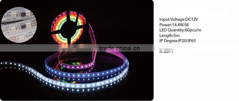 7.2W/M DC12V IP20/IP65 SMD5050 LED strip lighting