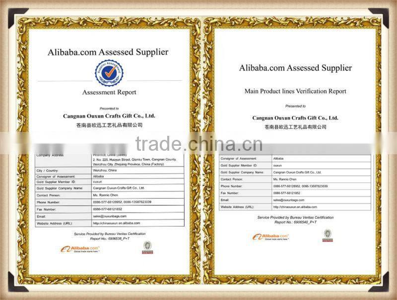 2015 new design transport recycled pp nonwoven cooler bags with aluminum foil