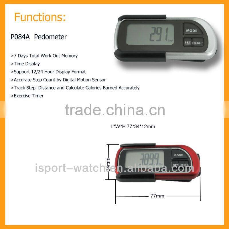 LCD Digital Pedometer Stepometer Calorie Step Auto Counter