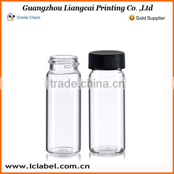 Sterile mini medical glass vial chemical vial