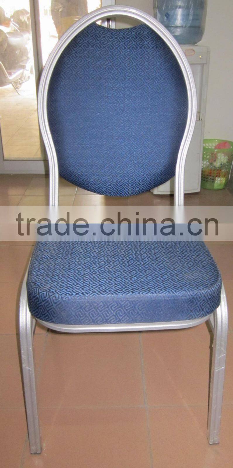 Rental hotel golden banquet dining stacking chair YC602