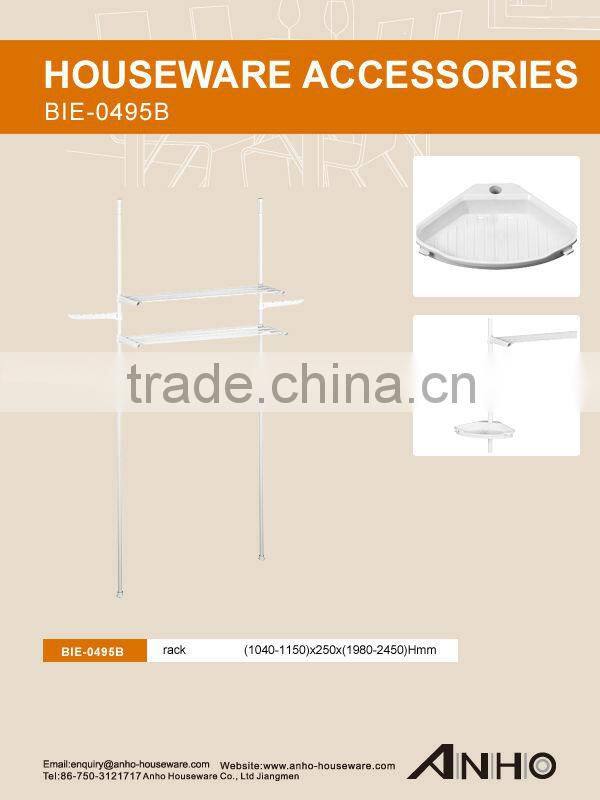 3-tier bathroom storage rack