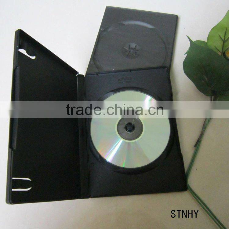 14mm black single DVD case