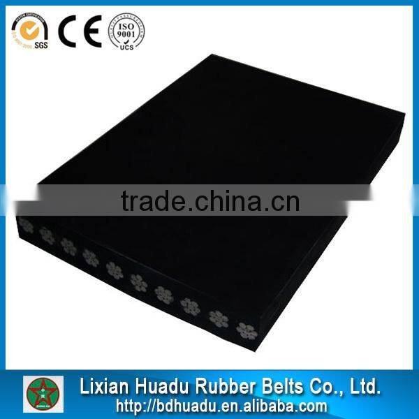 Heavy duty long distance steel cord rubber conveyor belt (ST630-ST5400)