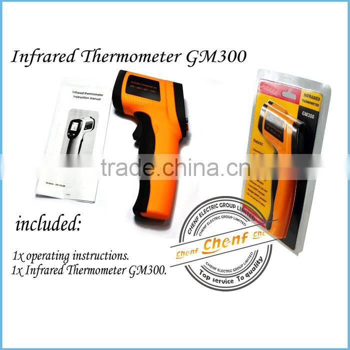 Hot ! Potable Digital Non-Contact Infrared Thermostat Gun Thermometer 12:1