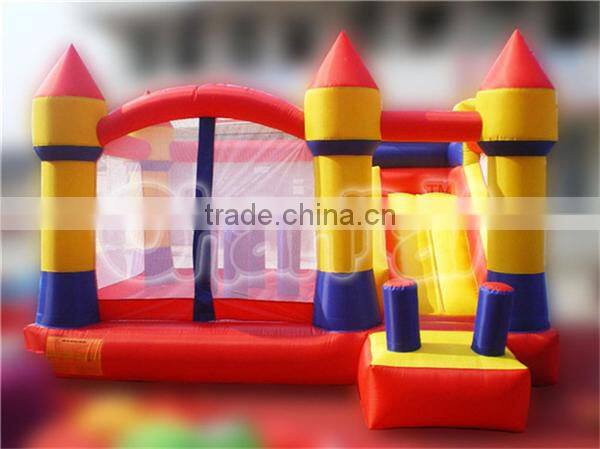 Home use inflatable oxford combo inflatable bouncer with slide