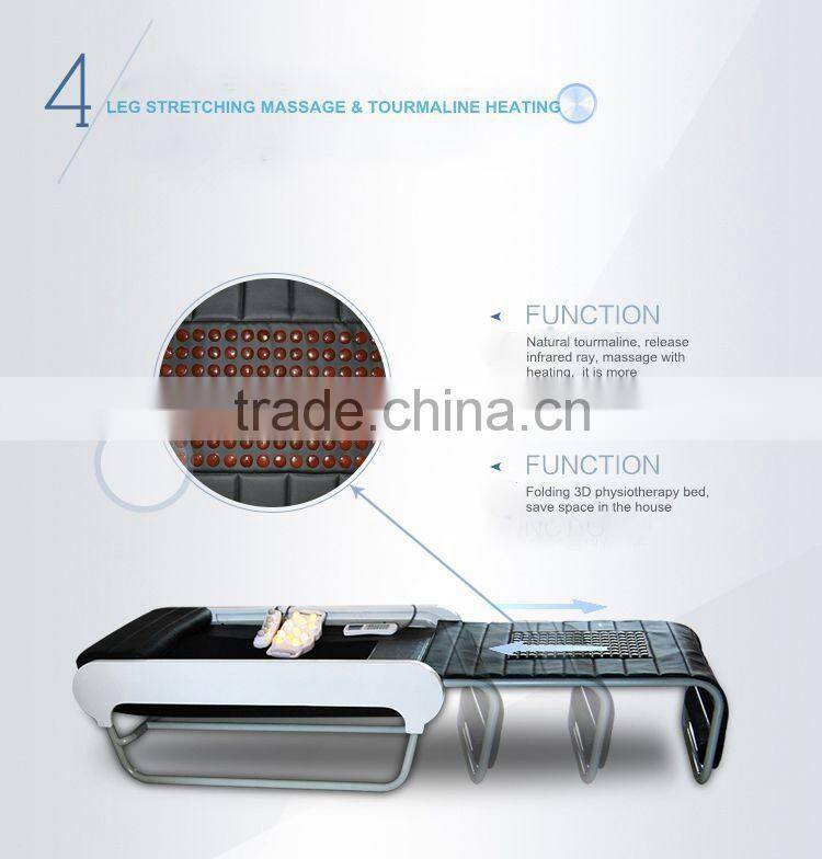Auto working mode and manual working mode available lightweight portable massaging beds