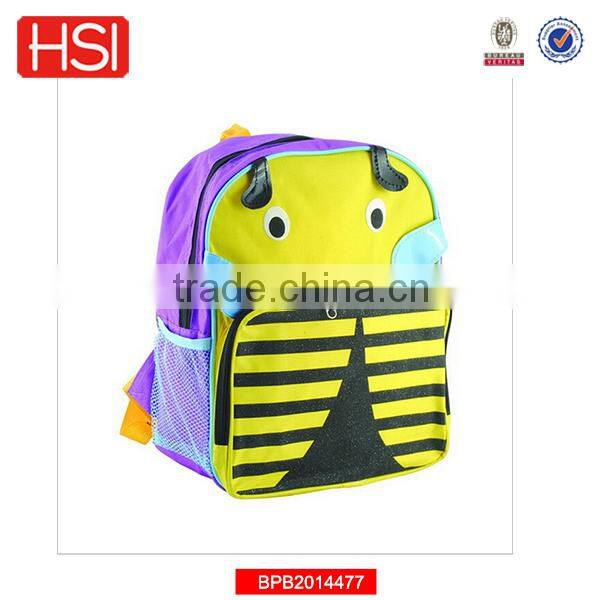 stationery hornet animal kids school bag