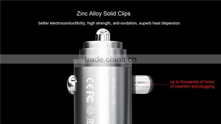 100% Original VK World Electric Car Charger Dual Usb Phone Car Charger Wholesale For iphone