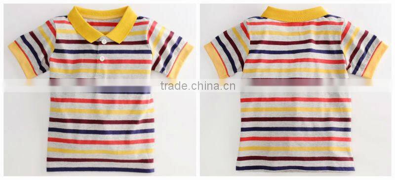 2013 Boys Woven Polo Stripe Shirt