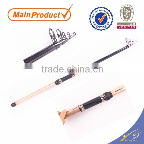 TSR062 glass fishing rod blanks wholesale fishing rod price fibre glass telescopic tele spin rod