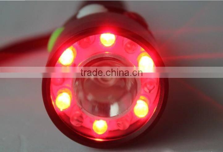 Lumifre ACK1050 Multi Function LED High Power Aluminum 3 Colors Rescue flashlight