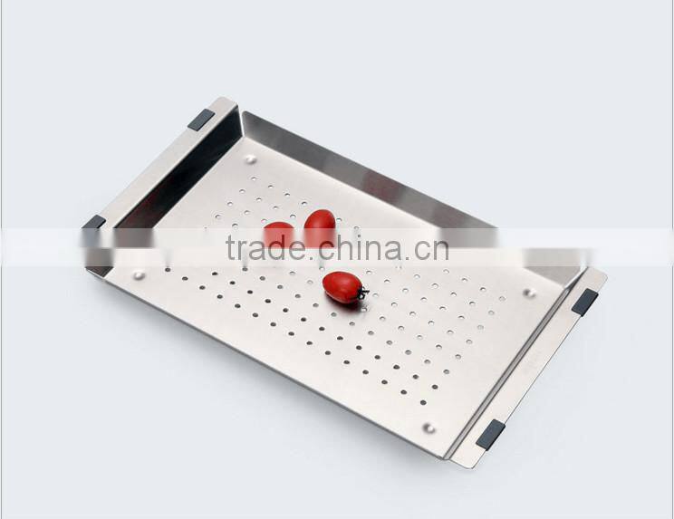 Best Kitchen Sink Band HOUSESTAR 2015 Top Selling 304 Stainless Steel Kitchen Sink Colander Stainless Steel Gird for Sale