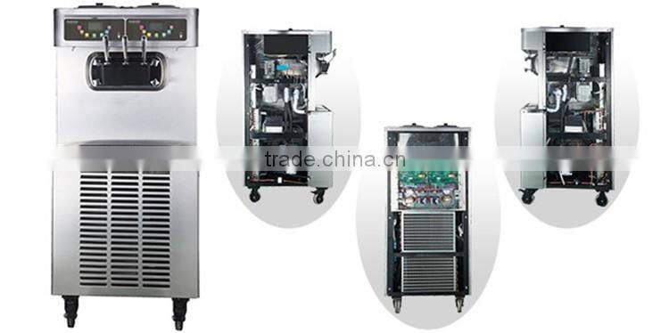 Compared to Carpigiani high quality big capacity soft serve ice cream machine
