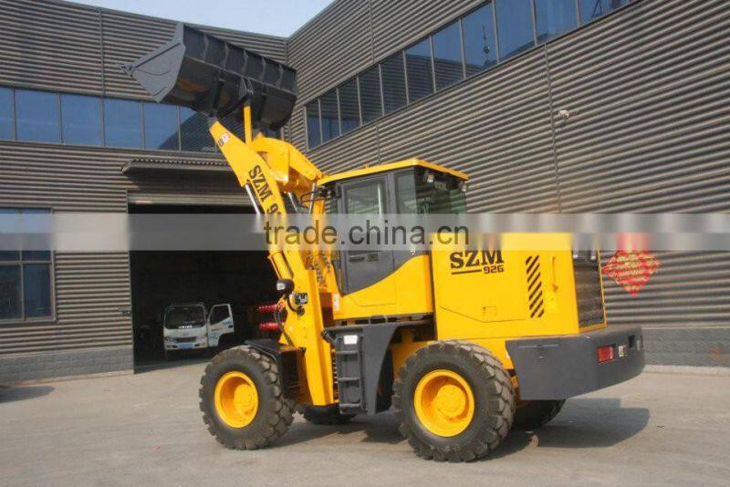 SZM wheel loader manufacturer with EPA for Europe market