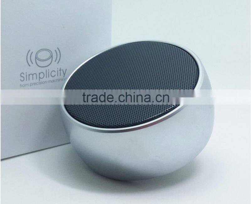 Wholesale BS01 Mini Round metal chess Portable Bluetooth Speakers,BS-01Base Stereo Alloy Body Chess Handfree Speaker