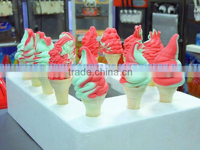 commercial soft serve ice cream machine/ ice cream stick making machine/ new hot stainless steel soft ice cream machine