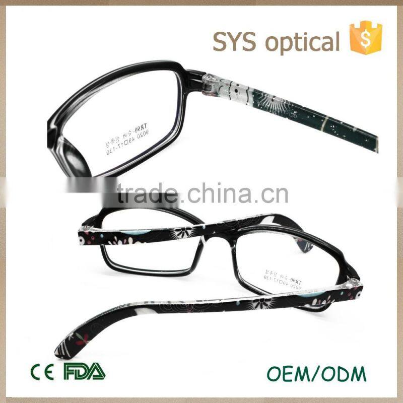 Reasonable price children gafas for girl ,custom pattern cool kids optical frame