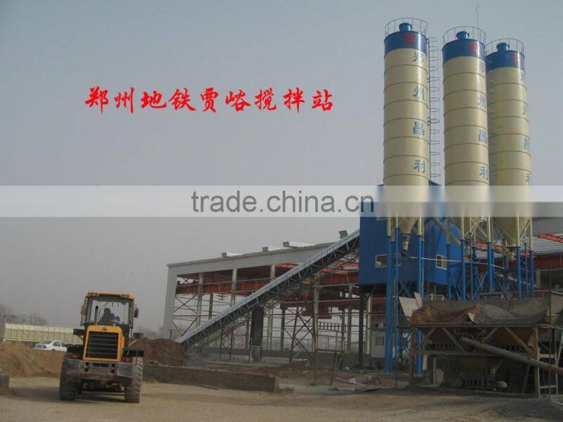 high productive HZS75 HZS90 HZS120 HZS180 wet mix concrete batching plants