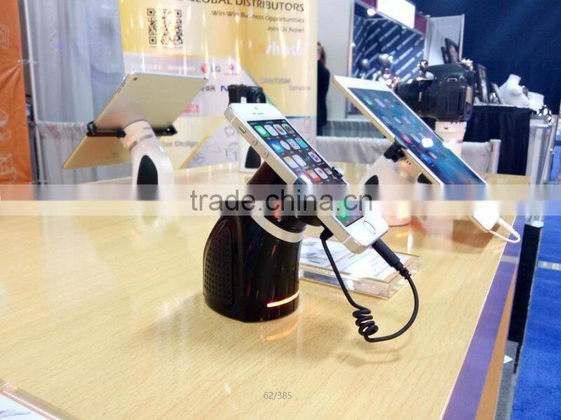 Hot sale acrylic cell phone security display holder with alarm