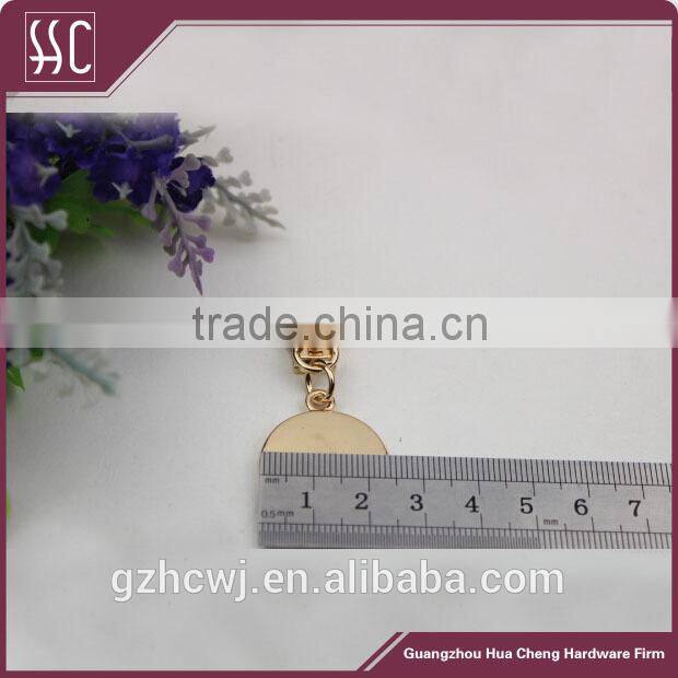 round zipper puller,fancy design metal zipper puller,Guangzhou zipper puller