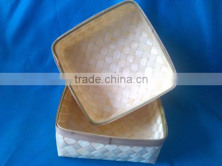 Multi-propose handmade bamboo delicacy gift box