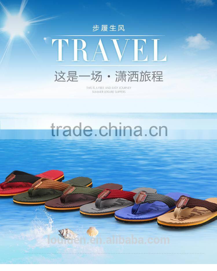 2015 663 LOULUEN Wholesale EVA Men Platform Flip Flop Sandals