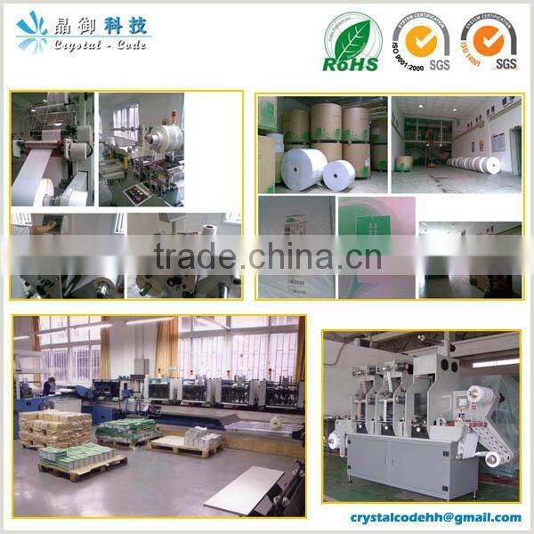 Battery label and sticker