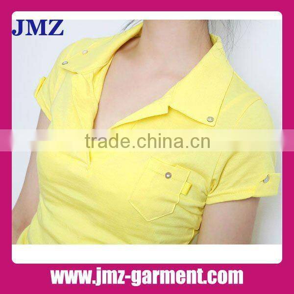New design polo shirt for women
