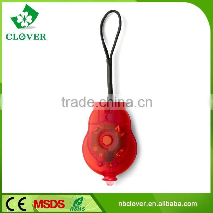 ABS material front and rear light 1 led bicycle light set