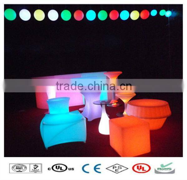 Waterproof Glowing LED hanging Wedding Decoration Light Ball