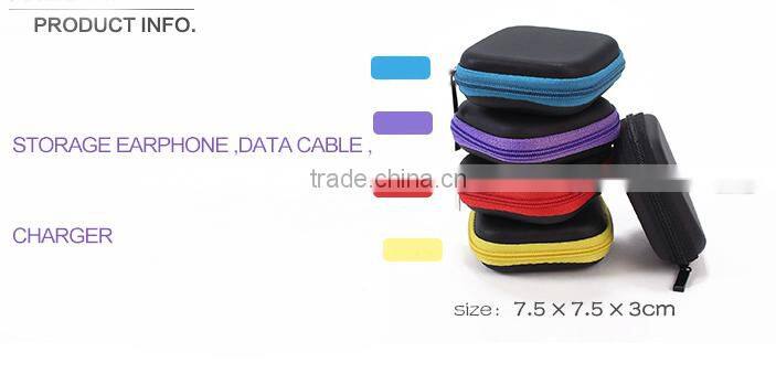 Earbud Carrying Storage Bag Many Colors Available Low MOQ