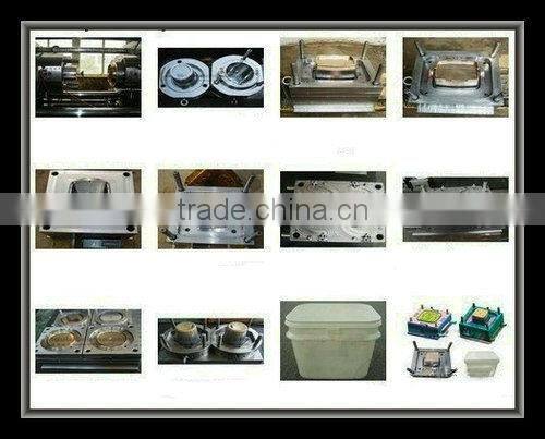 Office use plastic garbage basket mould
