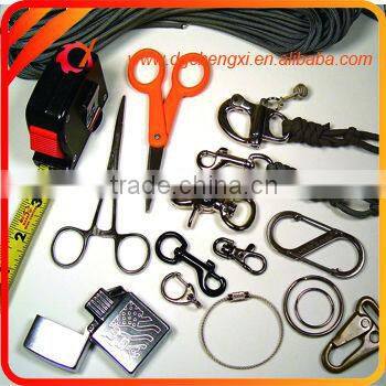 Promotion Items Survival Paracord Keychain for key, knife