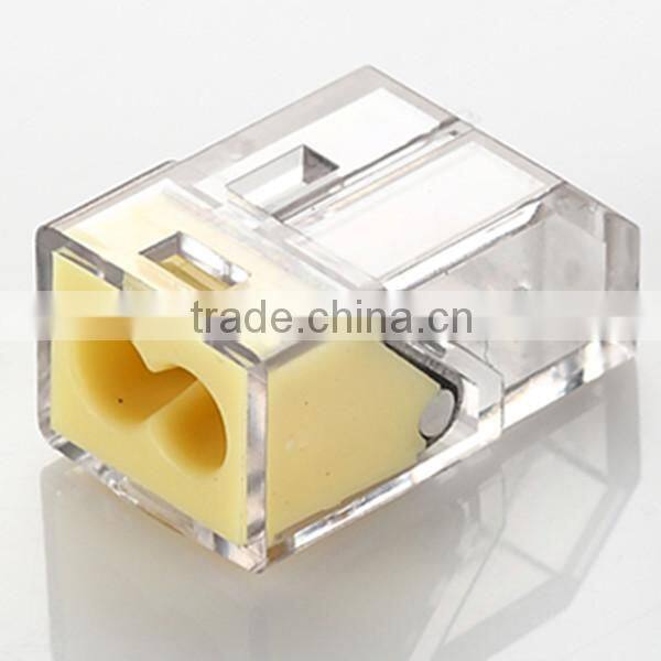 WAGO Push-in electrical Wire Connectors with 2 pole