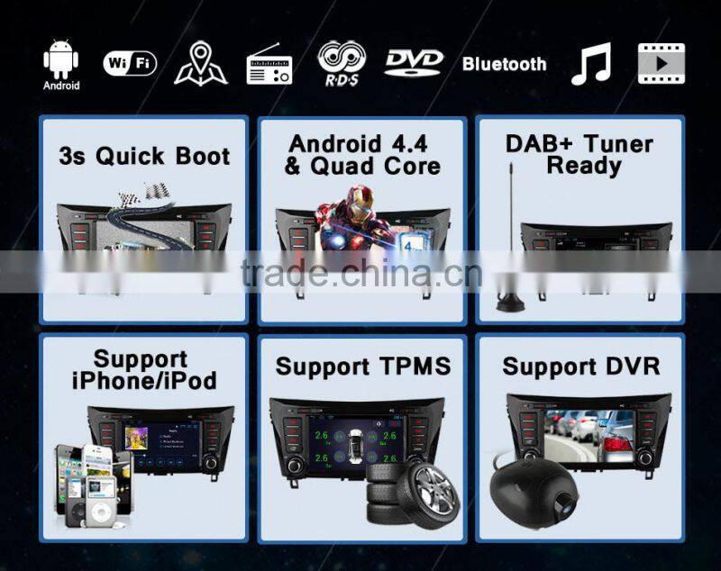 Ownice quad core android 4.4 car gps navigation for nissan qashqai/x-trial 16 ROM support DVR TPMS