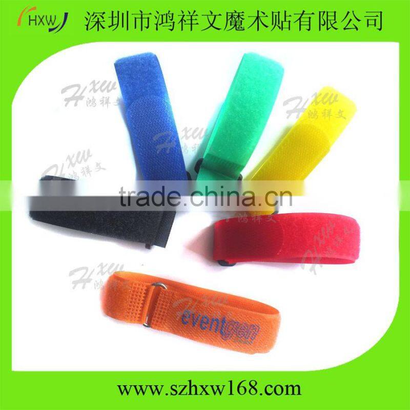 Hook and Loop Buckle Band Cable Ties Cinch Strap